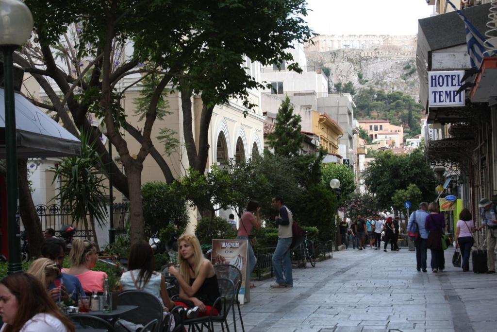 Tempi Hotel Atenas Exterior foto